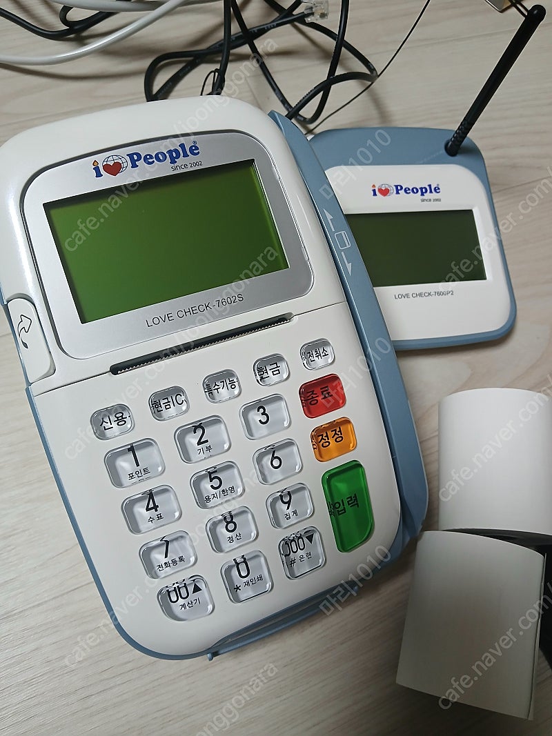 아이피플 카드단말기 (새제품)