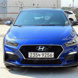 현대 i30 중고 i30 파란색 2019년식 46,816km 1.6 터보 N Line 법인차량 알뜰구매