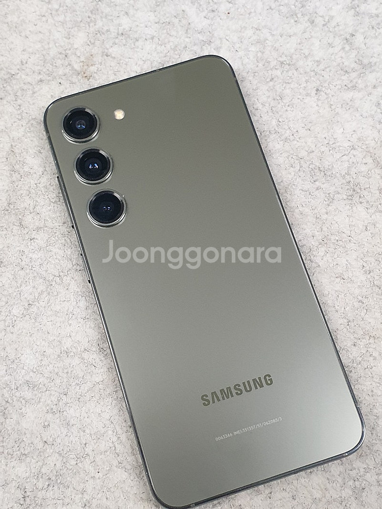 갤럭시 S23 그린 256기가 23년 4월개통 무잔상 ...--0