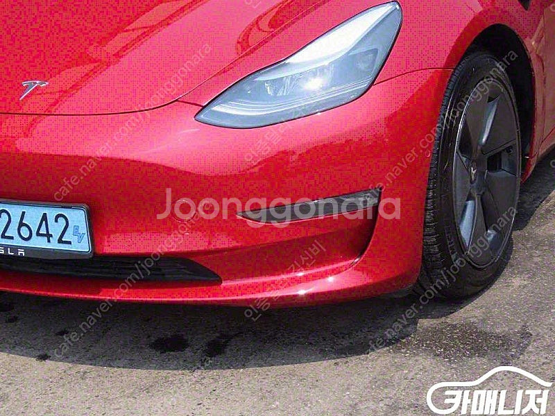 [테슬라]모델 3 롱 레인지 (5인승)2022 년식 빨...--5