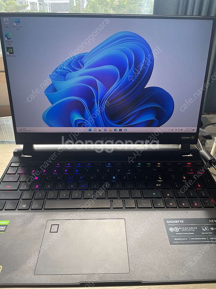 기가바이트 AERO 15 게이밍 노트북 i7 RTX30...--0