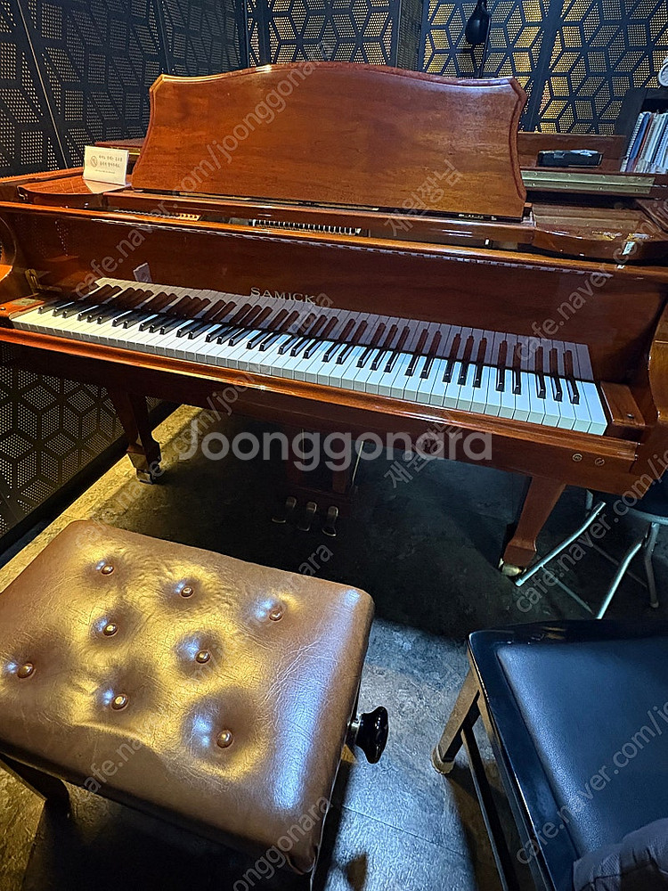삼익 그랜드 피아노 172 우드컬러 판매--1