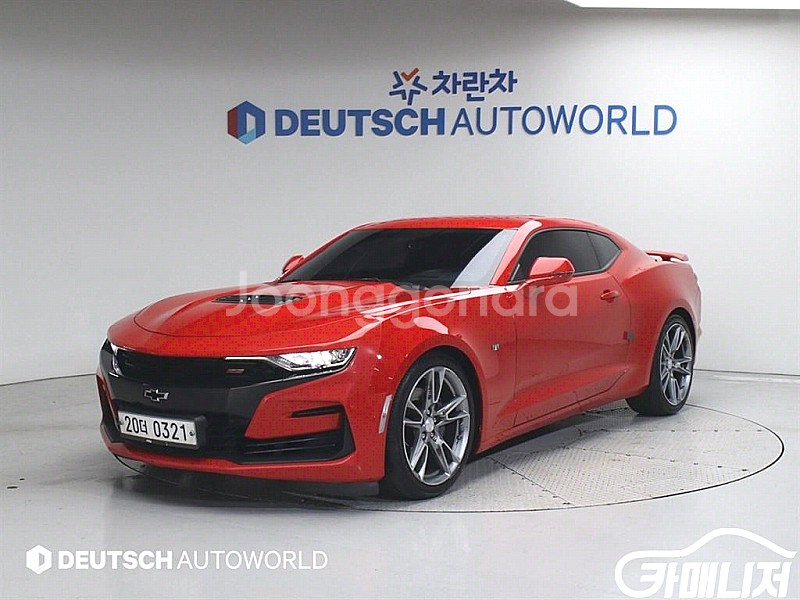 쉐보레 더뉴카마로 SS 6.2 V8 볼케이노 레드 중고...--0