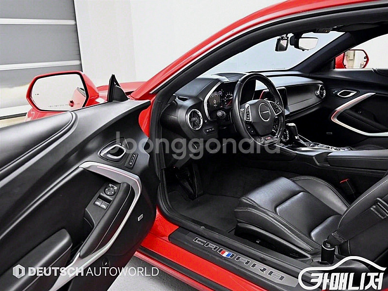 쉐보레 더뉴카마로 SS 6.2 V8 볼케이노 레드 중고...--2