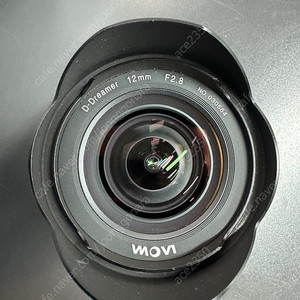 라오와 12mm 제로 디스톨션 2.8 EF마운트 팝니다.