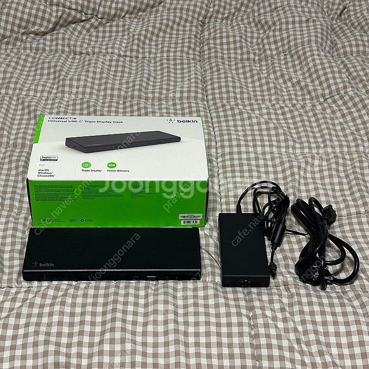 벨킨 USB-C 트리플 디스플레이 독--0