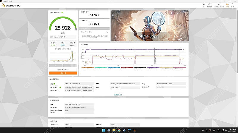 에즈락 9070XT 스틸레전드 화이트 16GB--5