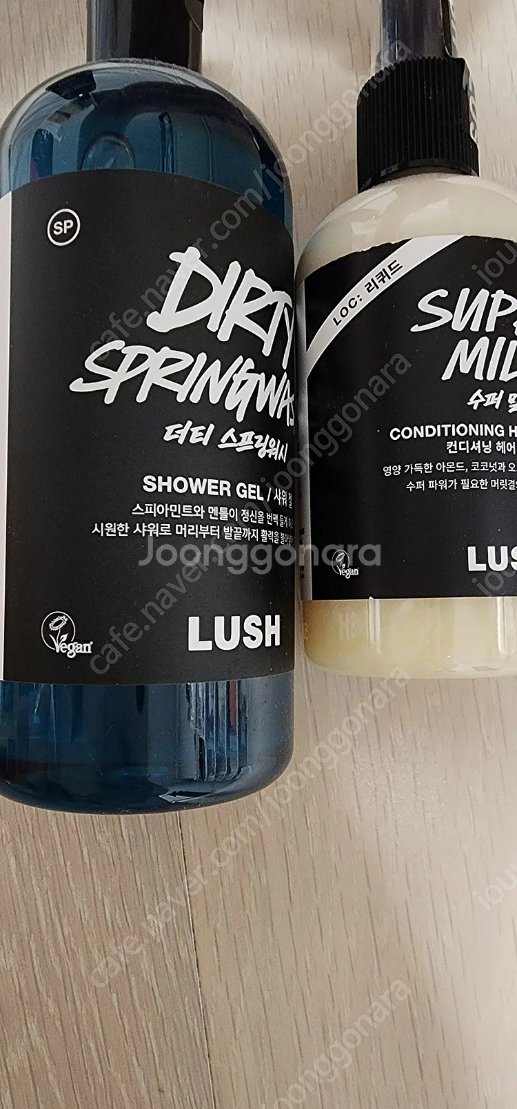 새상품)러쉬 더티스프링워시 수퍼밀크 해피히피 아메리칸크...--0