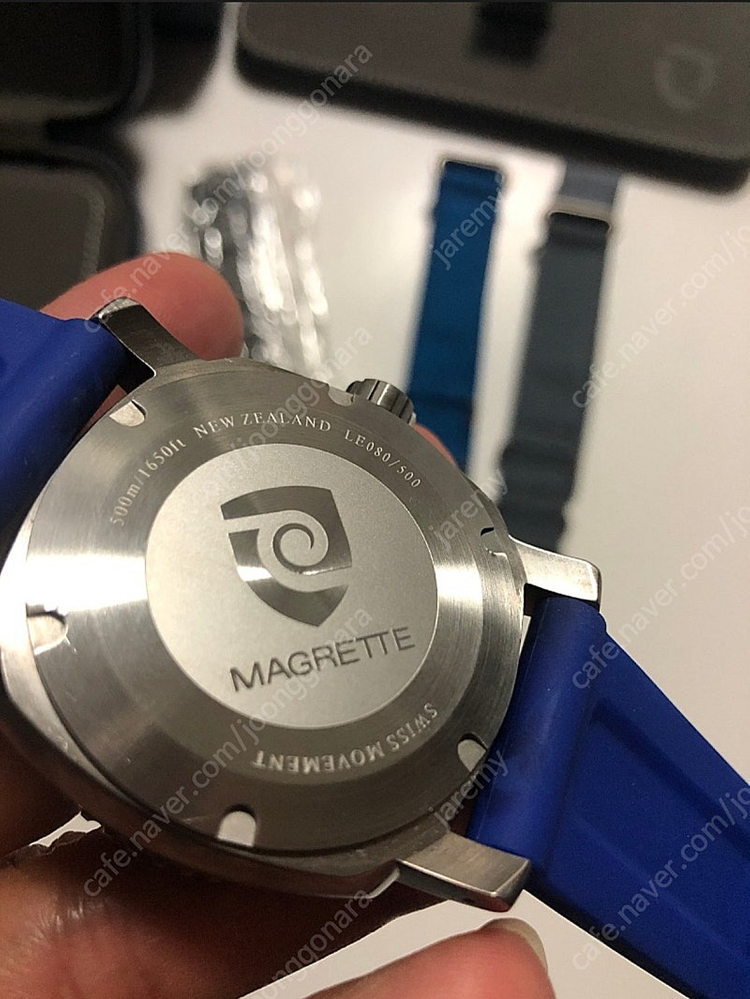 Magrette사 모아나 퍼시픽 티타늄 다이버시계 500m 방수 이미지