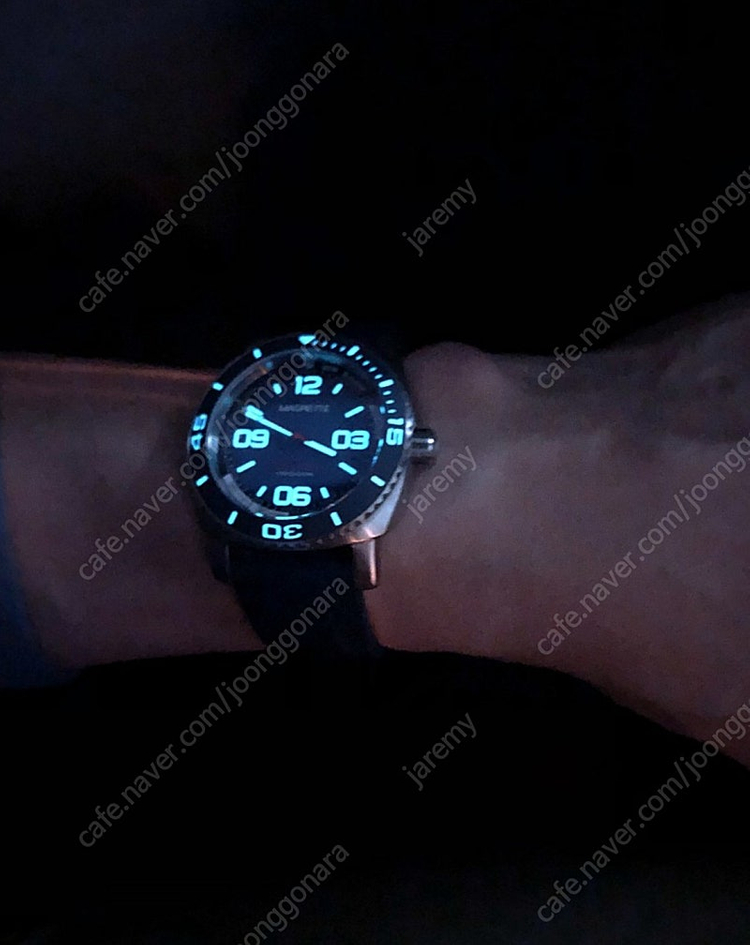 Magrette사 모아나 퍼시픽 티타늄 다이버시계 500m 방수 이미지