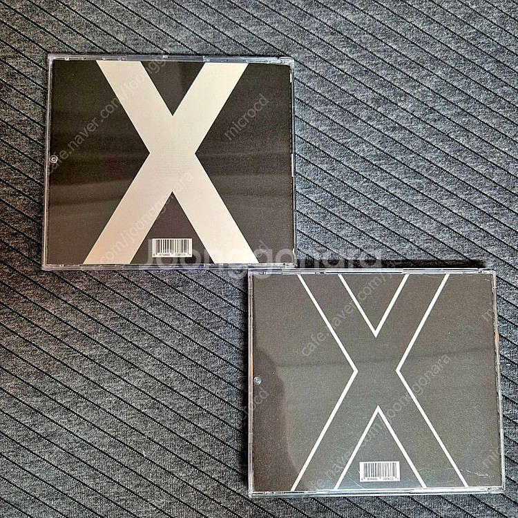<엑스엑스엑스> CD 음반 2장 일괄 판매 (택포)--2