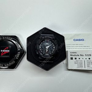 카시오 지샥 빅페이스 GA-120 풀박스 판매합니다.