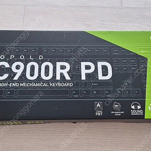 레오폴드 FC900R PD 갈축 화이트 팝니다