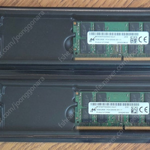 마이크론 노트북 DDR4 3200Mhz(PC4-25600) CL22 메모리 16GB 팝니다.