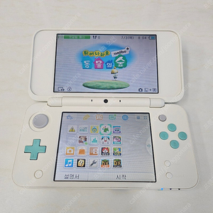 new 닌텐도 2DS XL 동물의숲 에디션