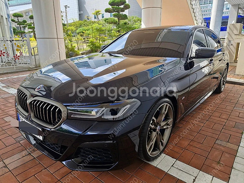 bmw g30 lci 순정 레이저라이트 블랙베젤 작업된...--0