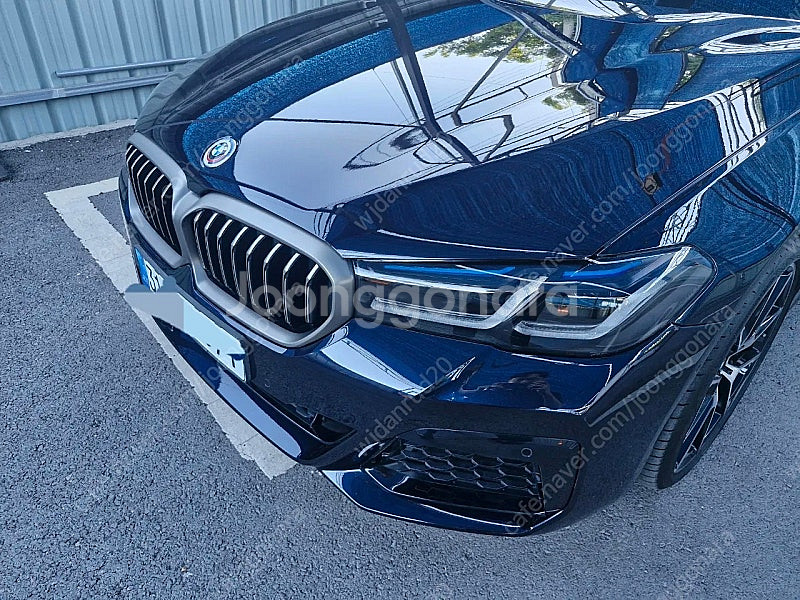 bmw g30 lci 순정 레이저라이트 블랙베젤 작업된...--4