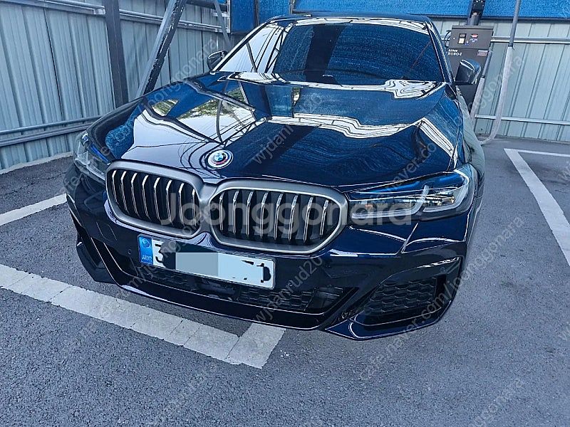 bmw g30 lci 순정 레이저라이트 블랙베젤 작업된...--8