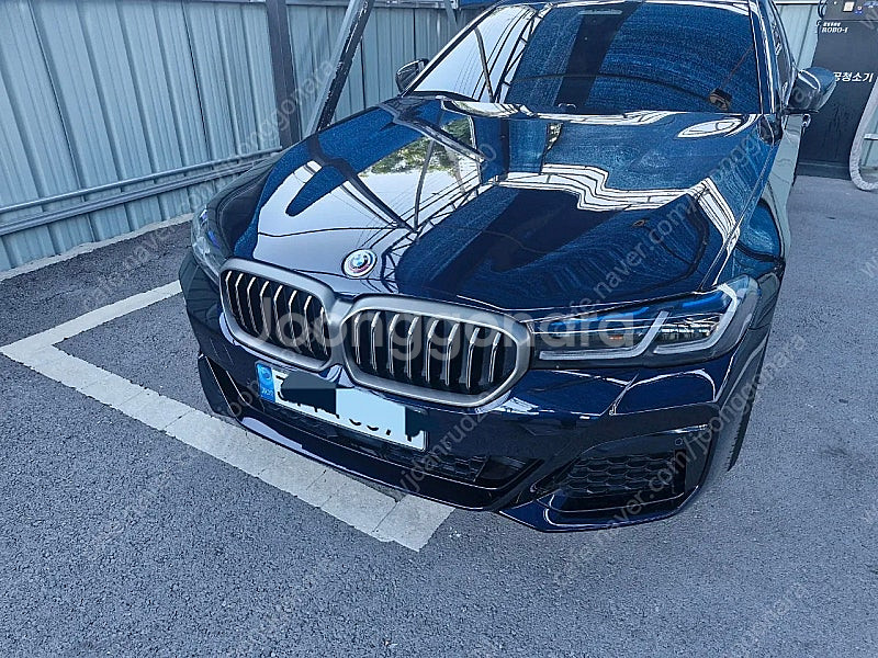 bmw g30 lci 순정 레이저라이트 블랙베젤 작업된...--9