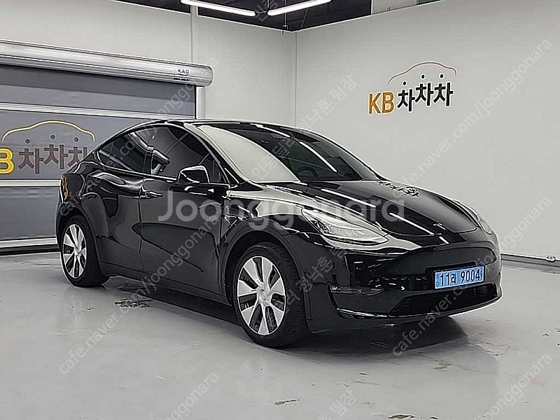 테슬라 모델 Y 중고 테슬라 중고 검정색 2021년식 ...--5