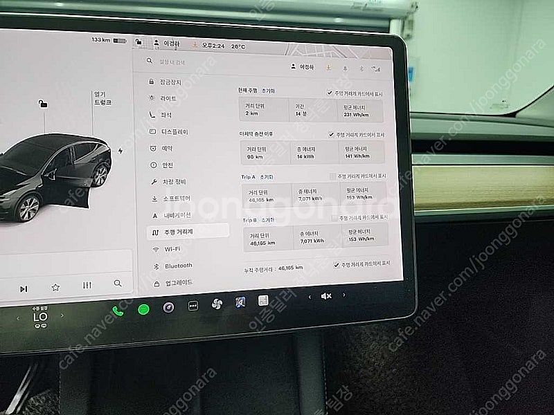 테슬라 모델 Y 중고 테슬라 중고 검정색 2021년식 ...--7