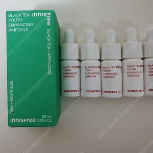 (택포)이니스프리 블랙티 유스 인핸싱 앰플 30ml + 35ml