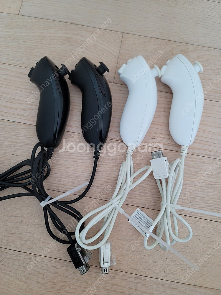 닌텐도 wii 정품 눈챠크 눈차크 컨트롤러 일괄및 개별--0