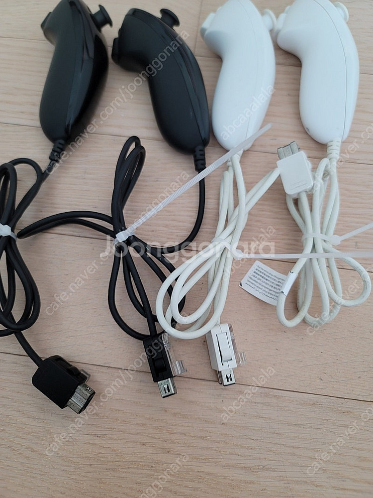 닌텐도 wii 정품 눈챠크 눈차크 컨트롤러 일괄및 개별--1