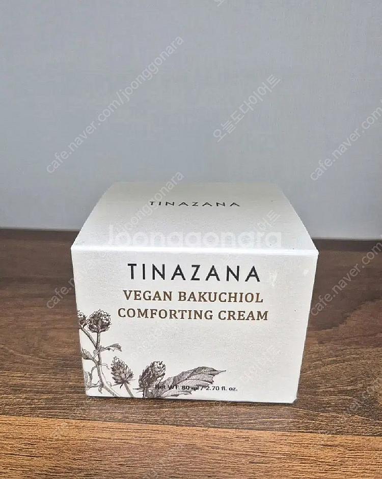티나자나 비건 바쿠치올 컴포팅 크림 80ml--0
