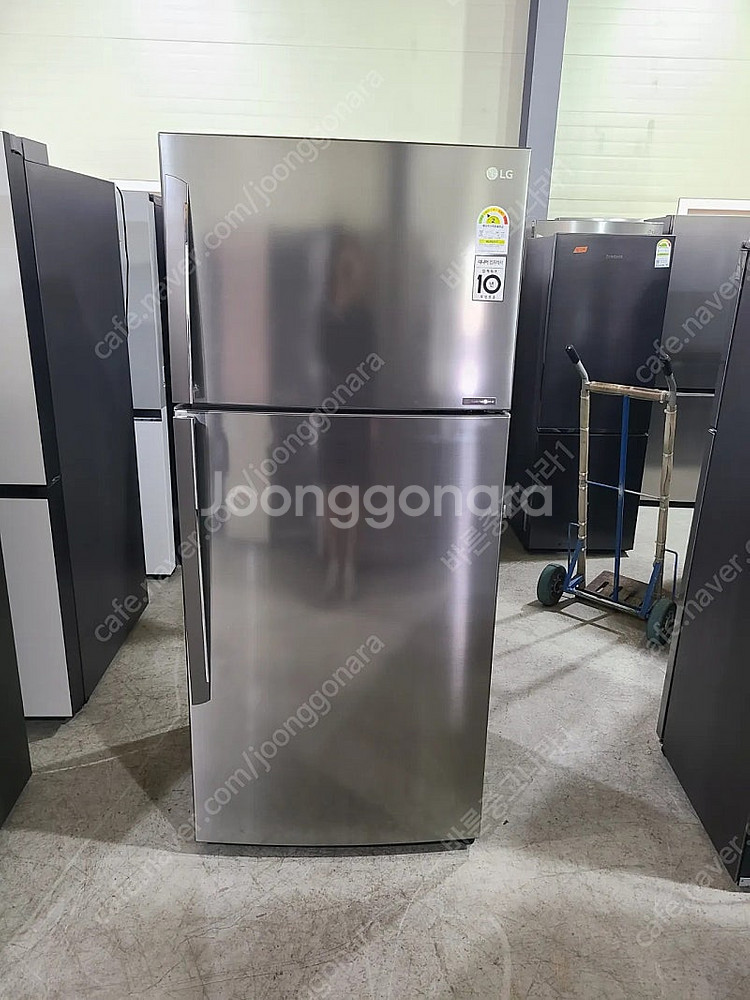 <무료, 배송설치> 중고냉장고 엘지 500리터급 메탈 ...--0