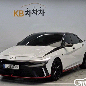 [현대]더 뉴 아반떼 (CN7) 2.0 N (5인승) 2024 년 휘발유 중고 중고차 전액할부☆중고차리스☆중고차수출