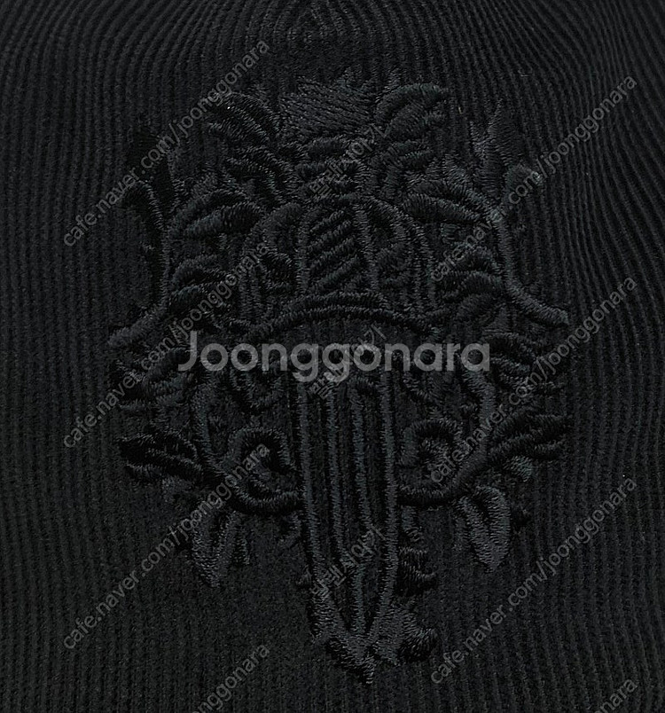 [OS]크롬하츠 바인대거 코듀로이 캡 모자 블랙--3