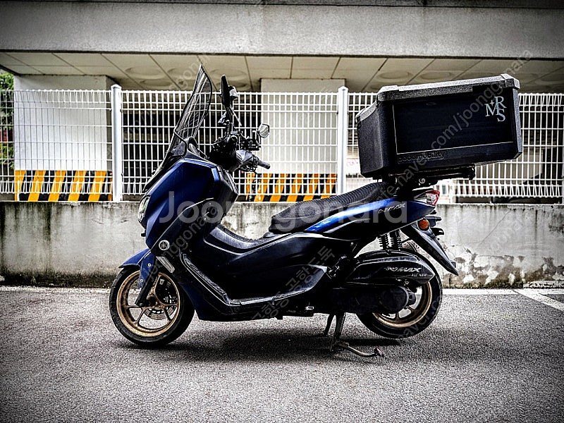 22년식 NMAX 125 맷 블루--0