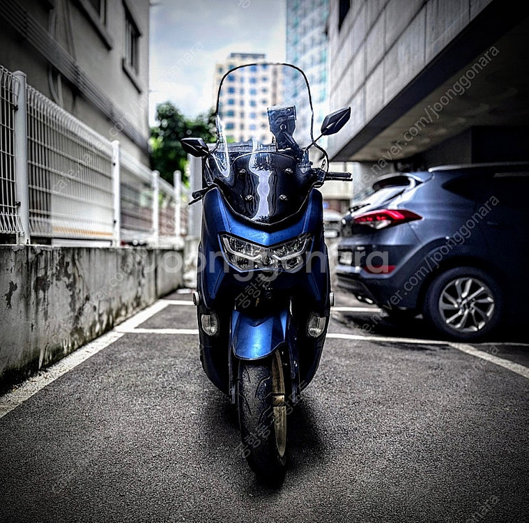 22년식 NMAX 125 맷 블루--1
