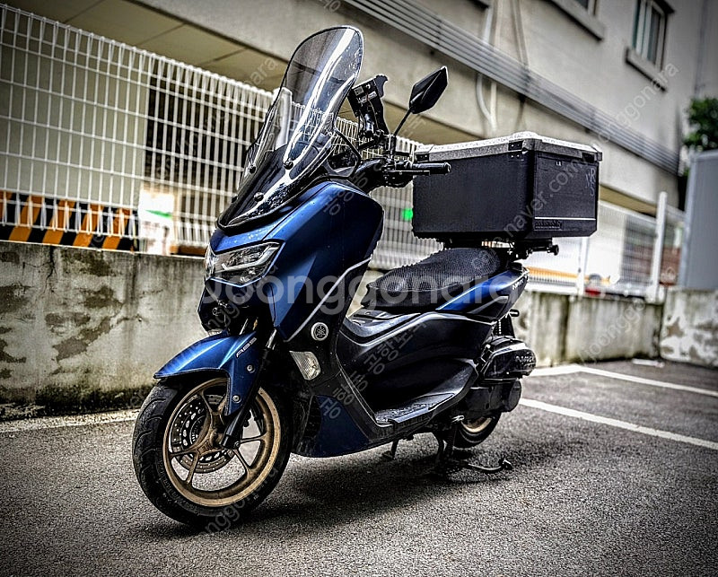 22년식 NMAX 125 맷 블루--2