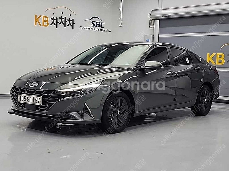 아반떼 중고 아반떼 CN7 중고 검정색 2021년식 2...--0