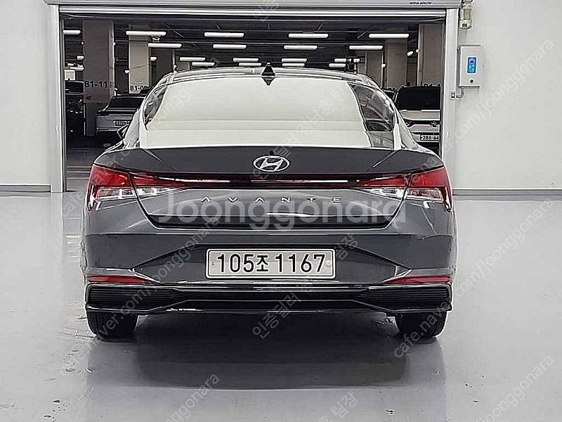 아반떼 중고 아반떼 CN7 중고 검정색 2021년식 2...--4