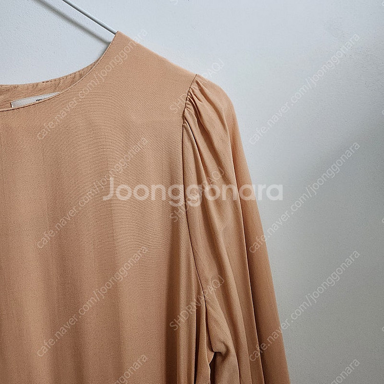 [이사/에눌O/새상품] 코랄빛 봄 원피스--5