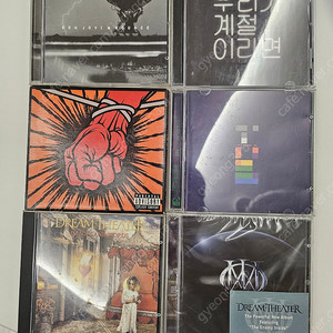 드림씨어터 Metallica 좋아서 하는 밴드 CD :)