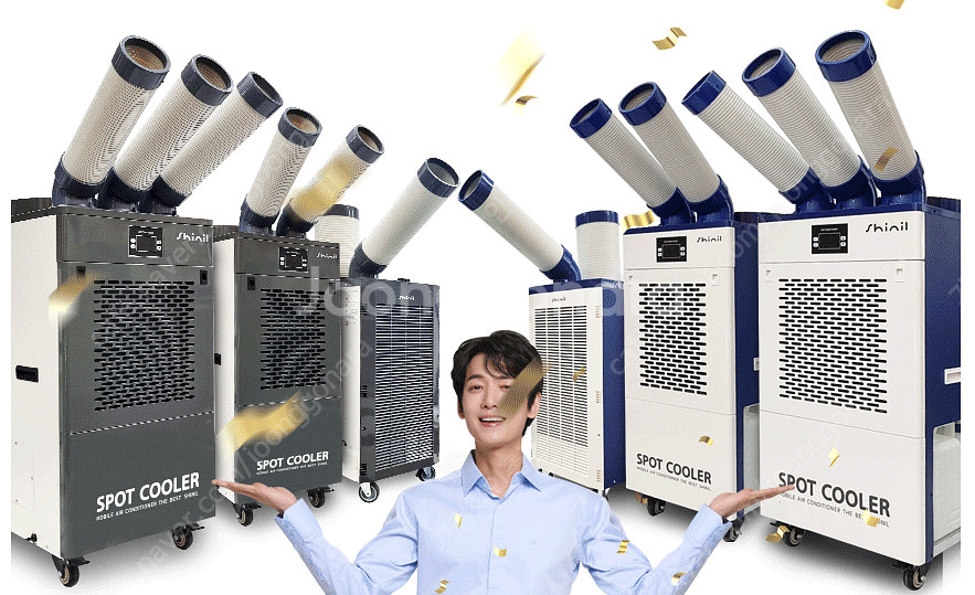 [판매]새제품 웰템 산업용이동식에어컨/공업용이동식에어컨...--1