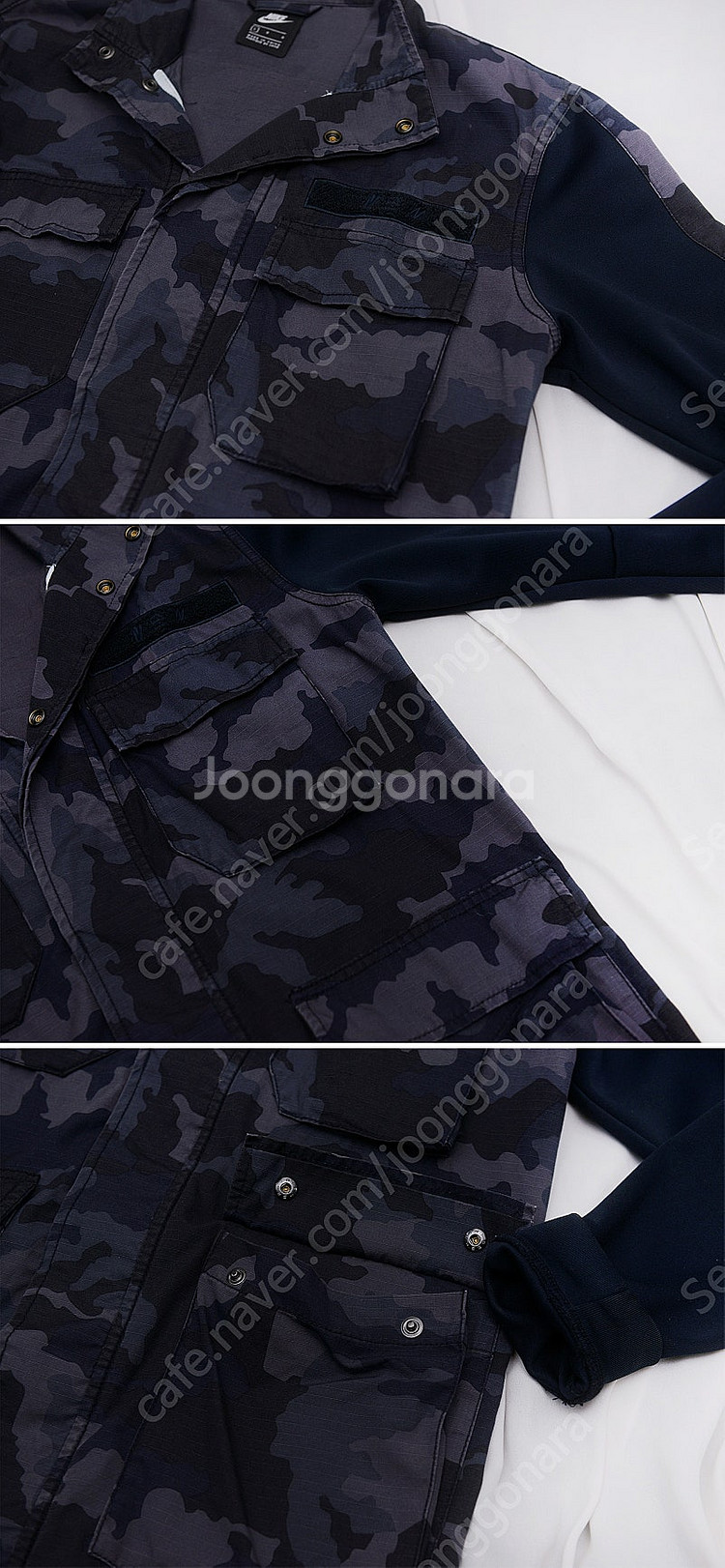 나이키 NSW M65 카모플라쥬 엑티브 야상 자켓 (L...--7