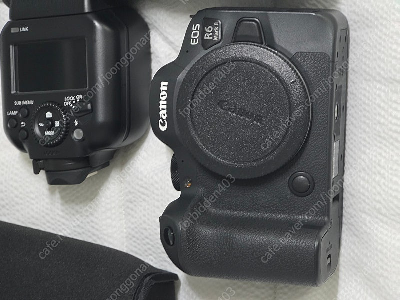 캐논 EOS R6MARK2+RF 24-105 STM +EL 5 스피드라이트 플래시 판매합니다 이미지