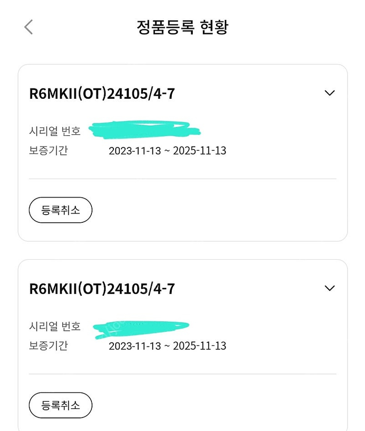 캐논 EOS R6MARK2+RF 24-105 STM +EL 5 스피드라이트 플래시 판매합니다 이미지