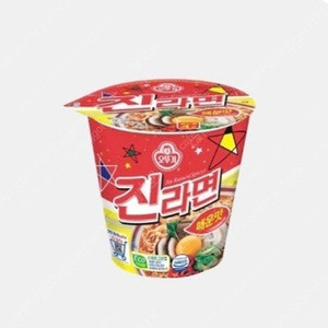 gs25 진라면 매운맛 소컵 기프티콘 ₩800