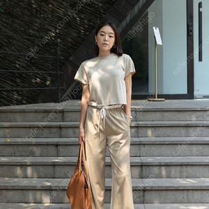 몽또또 standard string wide pants 새상품