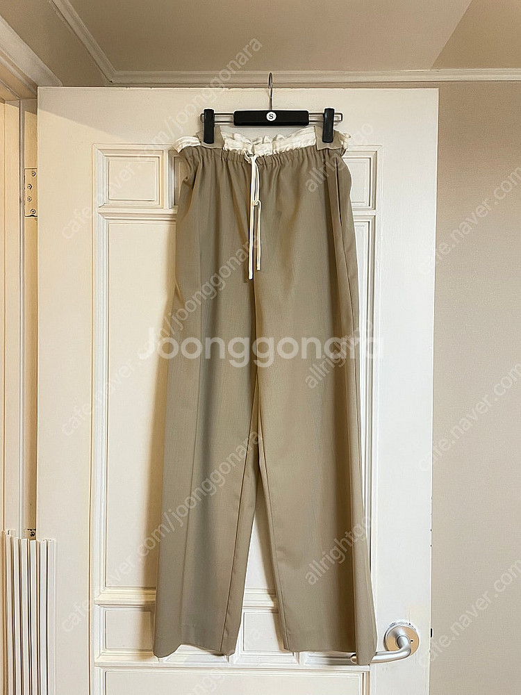 몽또또 standard string wide pants...--2
