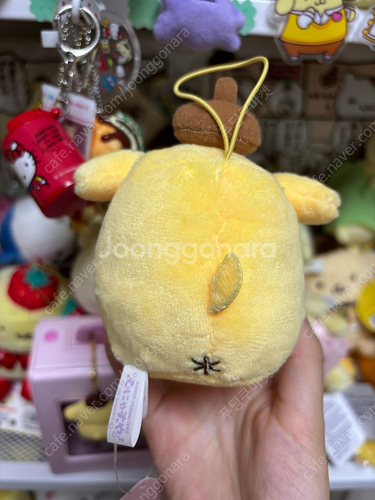 산리오 잠자는 폼폼푸린 인형--1