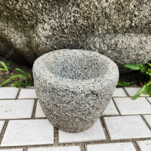 명품 약돌절구