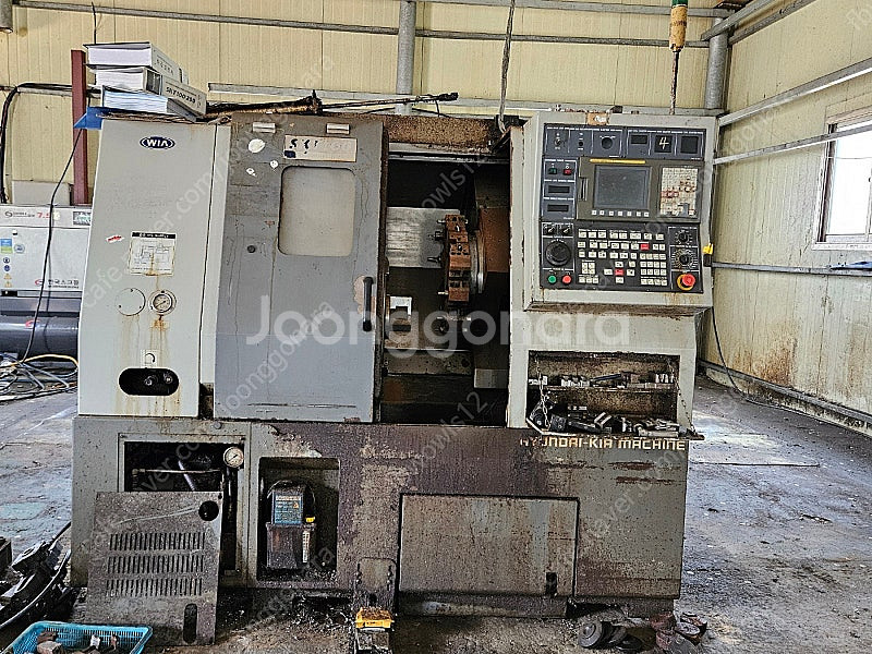 현대위아 CNC 선반 SKT100 / FANUC 제어 ...--0