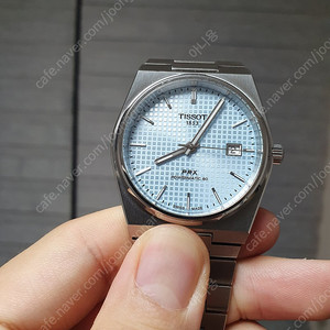 티쏘 PRX 40mm 아이스블루 파워매틱 80